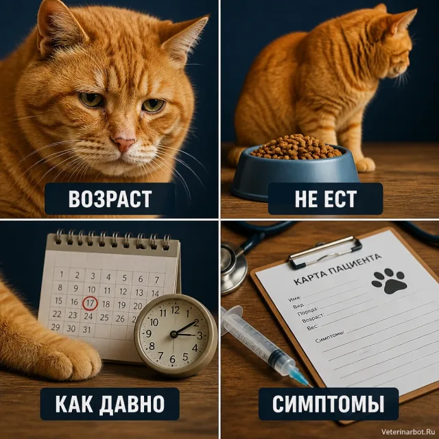 Почему бот спрашивает возраст, а не симптом