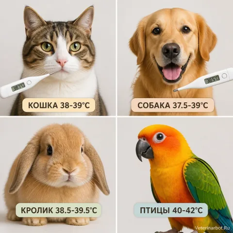 Нормальная температура у питомцев: цифры, которые стоит знать