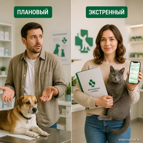 Что взять на приём к ветеринару: два списка