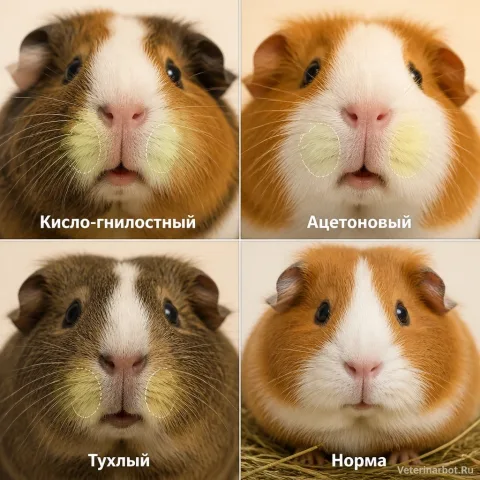 Запах из рта у грызунов