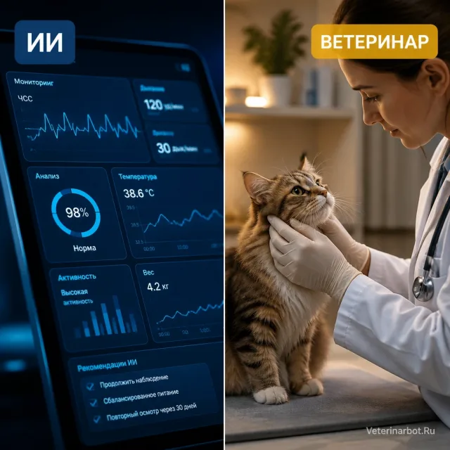 ИИ vs ветеринар: у них буквально разные органы чувств