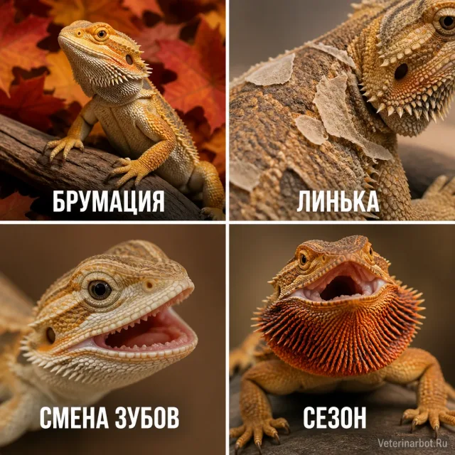 Агама не ест: паника или норма?