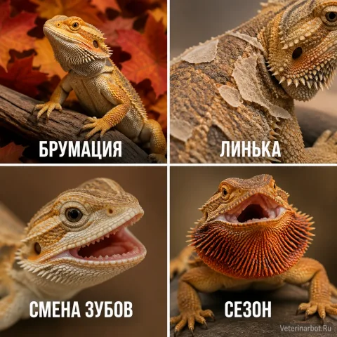 Агама не ест: паника или норма?