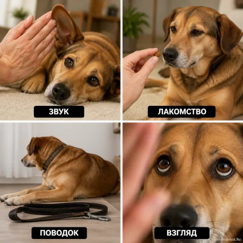 Собака вялая, но ест и нос влажный — это норма?
